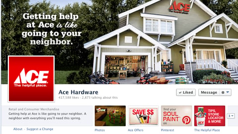 Ace Facebook Page